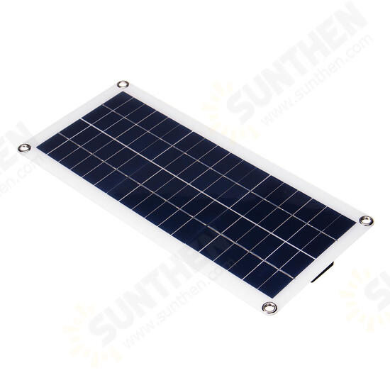 15W 18V 435*200*2.5mm Polysilicon Solar Panel for RV Roof Boat