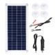 15W 18V 435*200*2.5mm Polysilicon Solar Panel for RV Roof Boat