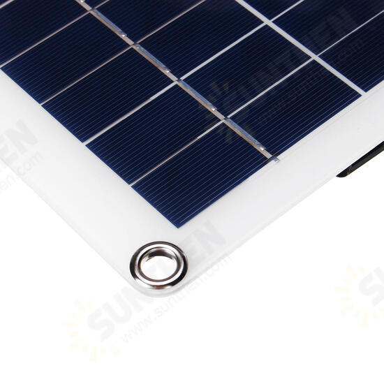 15W 18V 435*200*2.5mm Polysilicon Solar Panel for RV Roof Boat