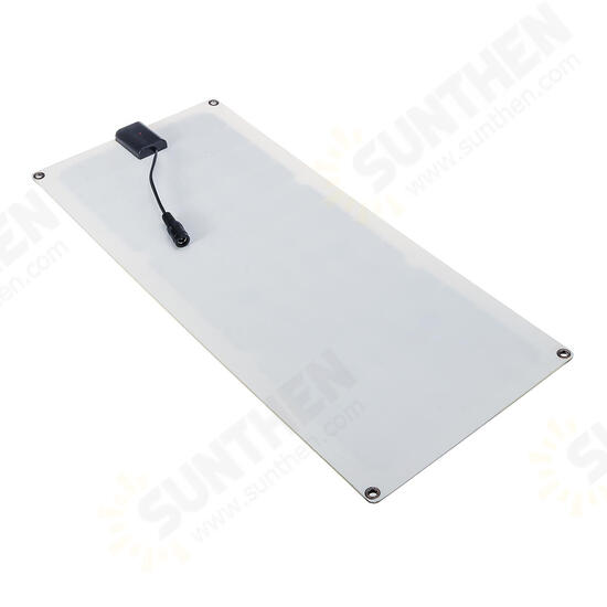 16V 10W 1.2A 420x190x2.5mm Monocrystalline Semi-flexible Solar Panel Set with Rear Junction Box Support Single USB Port