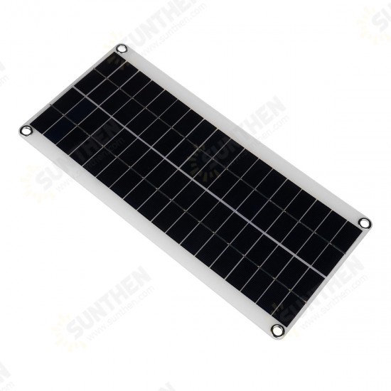 18v 15w 410mm*200mm*3mm Semi-flexible Solar Panel with Cable for Off-road Vehicle Outdoor Working