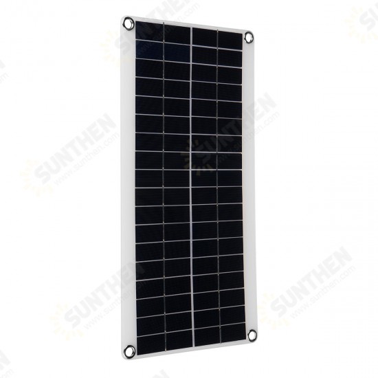 18v 15w 410mm*200mm*3mm Semi-flexible Solar Panel with Cable for Off-road Vehicle Outdoor Working