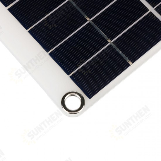 18v 15w 410mm*200mm*3mm Semi-flexible Solar Panel with Cable for Off-road Vehicle Outdoor Working