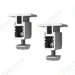 2Pcs Aluminum Alloy Solar Panel Mounting Bracket 19mm-29mm Adjustment Range for Framed Solar Panel 2Pcs Aluminum Alloy Solar Panel Mounting Bracket 19mm-29mm Adjustment Range for Framed Solar Panel
