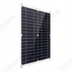 35W Portable IP65 Monocrystalline Solar Panel Double USB Port 10-in-1 Charging Cable 35W Portable IP65 Monocrystalline Solar Panel Double USB Port 10-in-1 Charging Cable