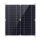 35W Portable IP65 Monocrystalline Solar Panel Double USB Port 10-in-1 Charging Cable