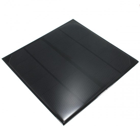 3Pcs 6V 4.5W 520mAh Monocrystalline Mini Epoxy Solar Panel Photovoltaic Panel