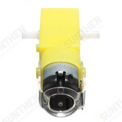 3Pcs DC 3V-6V Gear Reducer Motor For DIY Smart Car Robot 3Pcs DC 3V-6V Gear Reducer Motor For DIY Smart Car Robot