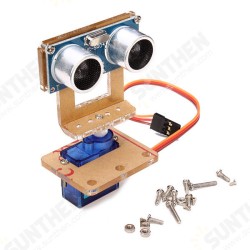 3Pcs Smart Car Mounting Bracket For Ultrasonic Ranging Module Analog Servo 3Pcs Smart Car Mounting Bracket For Ultrasonic Ranging Module Analog Servo