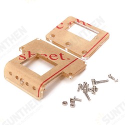 3Pcs Smart Car Mounting Bracket For Ultrasonic Ranging Module Analog Servo 3Pcs Smart Car Mounting Bracket For Ultrasonic Ranging Module Analog Servo