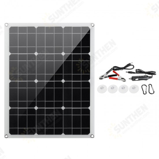 40W 540*420mm Monocrystalline Flexible Solar Panel for Outdoor Working