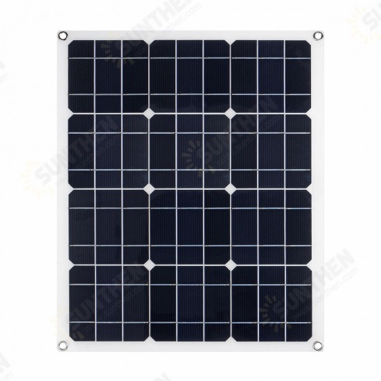 50W 18V Waterproof Monocrystalline Solar Panel Solar Backpack for Outdoor