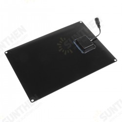 5.5W 12V Durability Waterproof Monocrystalline Silicon Solar Panel for Outdoor Cycling/Hiking/Camping/Travel 5.5W 12V Durability Waterproof Monocrystalline Silicon Solar Panel for Outdoor Cycling/Hiking/Camping/Travel
