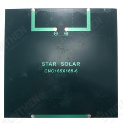 5Pcs 6V 4.5W 520mAh Monocrystalline Mini Epoxy Solar Panel Photovoltaic Panel