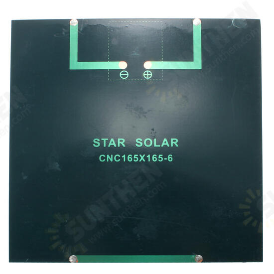 5Pcs 6V 4.5W 520mAh Monocrystalline Mini Epoxy Solar Panel Photovoltaic Panel