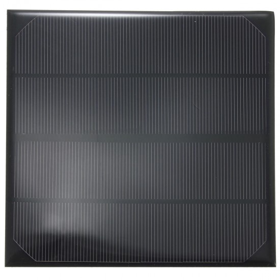 5Pcs 6V 4.5W 520mAh Monocrystalline Mini Epoxy Solar Panel Photovoltaic Panel