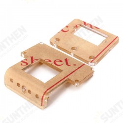 5Pcs Smart Robot Acrylic Mounting Servo Bracket For Ultrasonic Ranging Module Analog Servo 5Pcs Smart Robot Acrylic Mounting Servo Bracket For Ultrasonic Ranging Module Analog Servo