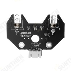 5V 5mm High-Brightness Colorful RGB LED Module with 9G Servo + Fixed Colums for Smart Robot Car 5V 5mm High-Brightness Colorful RGB LED Module with 9G Servo + Fixed Colums for Smart Robot Car