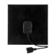 5W Protable Solar Panel + 4inch Cooling Fan Kit with USB Port for Home Outdoor