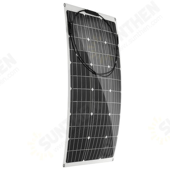 60W 18V 830*510*3MM Flexible PET Monocrystalline Solar Panel with Connector