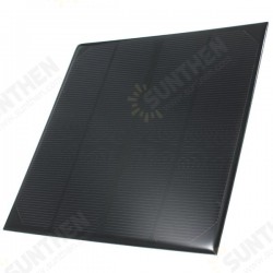 6V 4.5W 520mAh Mini Epoxy Monocrystalline Solar Panel