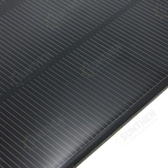 6V 4.5W 520mAh Mini Epoxy Monocrystalline Solar Panel