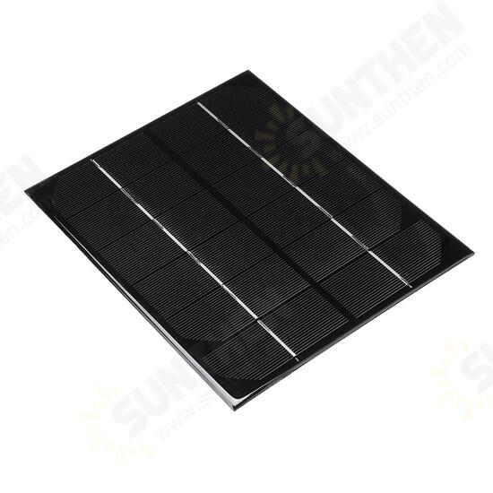 6V 6W Mini Monocrystalline Silicon Solar Panel Photovoltaic Panel