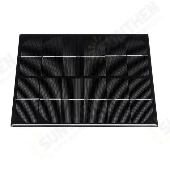 6V 6W Mini Monocrystalline Silicon Solar Panel Photovoltaic Panel