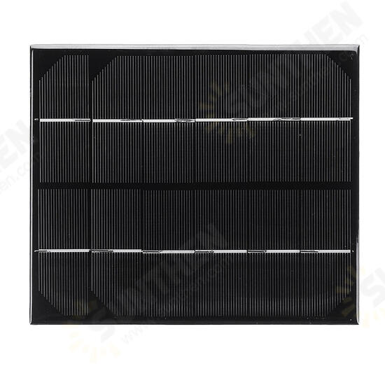 6V 6W Mini Monocrystalline Silicon Solar Panel Photovoltaic Panel