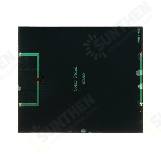 6V 6W Mini Monocrystalline Silicon Solar Panel Photovoltaic Panel