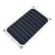 6W 6V 1.2A USB Charger Photovoltaic Charging Sunpower-Cells Solar Panel Power Bank with Suckers & Carabiner