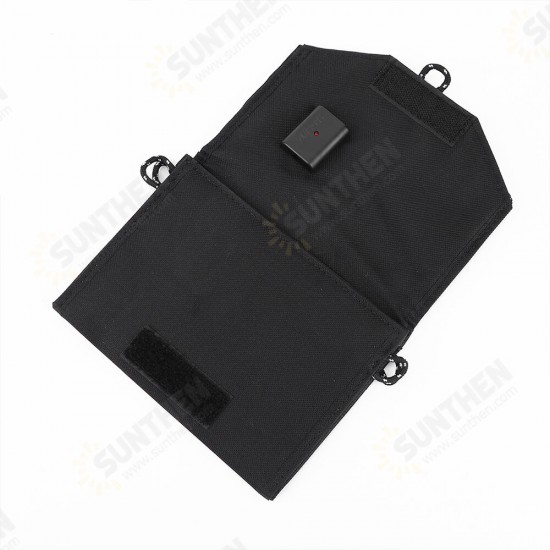 7W 5V Foldable Solar Panel Portable Outdoor USB Port Battery Charger Waterproof Solar Bag for Phone Charging Traveling Camping