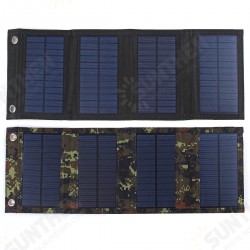 Black/Camouflage 10W Foldable Solar Panel Black/Camouflage 10W Foldable Solar Panel