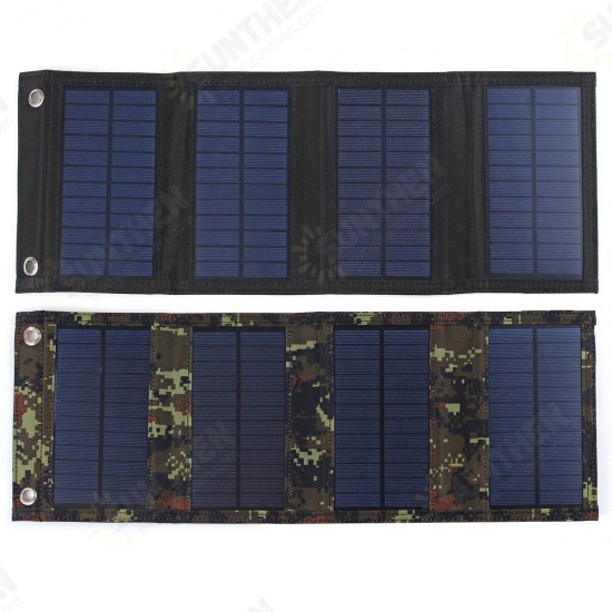 Black/Camouflage 10W Foldable Solar Panel