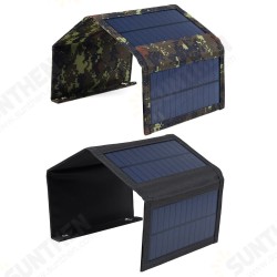 Black/Camouflage 10W Foldable Solar Panel Black/Camouflage 10W Foldable Solar Panel