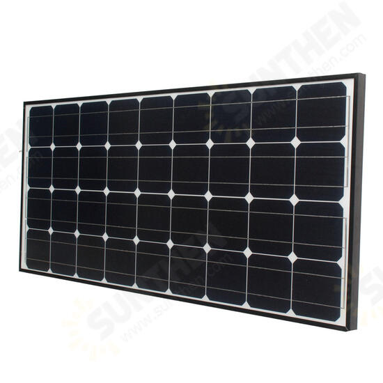 P-25 25W 18V Black/Silver 525*350*25mm Monocrystalline Silicon Solar Panel