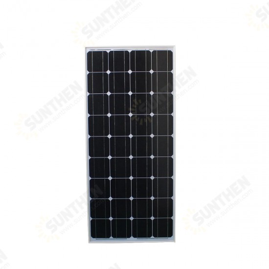 SP-100W12V 1200x540x30mm 100W Solar Panel For 12V Battery 5M Cable Motor Home Caravan Boat Camp Hiking