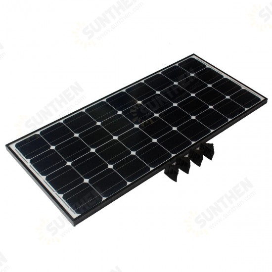 SP-100W12V 1200x540x30mm 100W Solar Panel For 12V Battery 5M Cable Motor Home Caravan Boat Camp Hiking