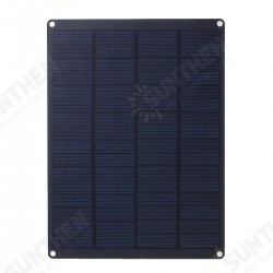 JH-5W 5W 12V/5V 210*165*2.5MM Solar Panel Battery Charger JH-5W 5W 12V/5V 210*165*2.5MM Solar Panel Battery Charger