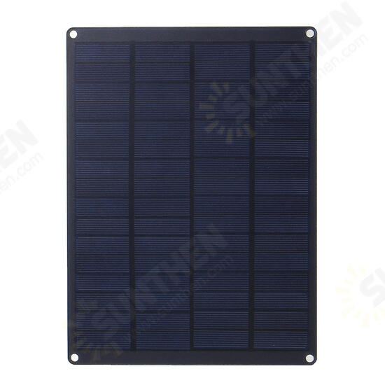 JH-5W 5W 12V/5V 210*165*2.5MM Solar Panel Battery Charger