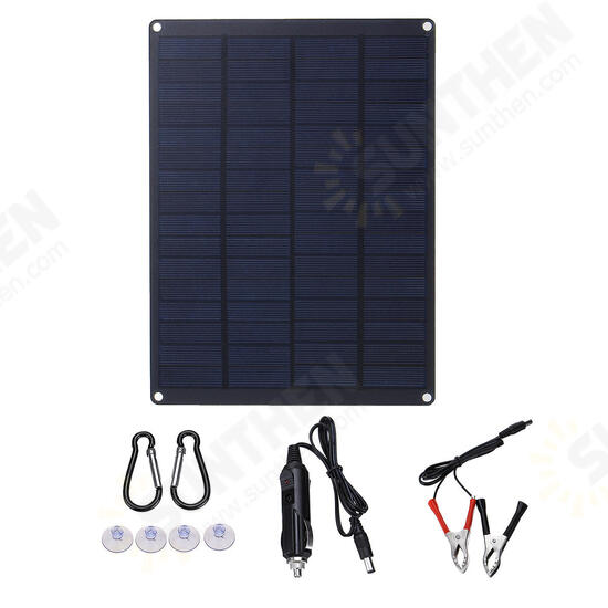 JH-5W 5W 12V/5V 210*165*2.5MM Solar Panel Battery Charger