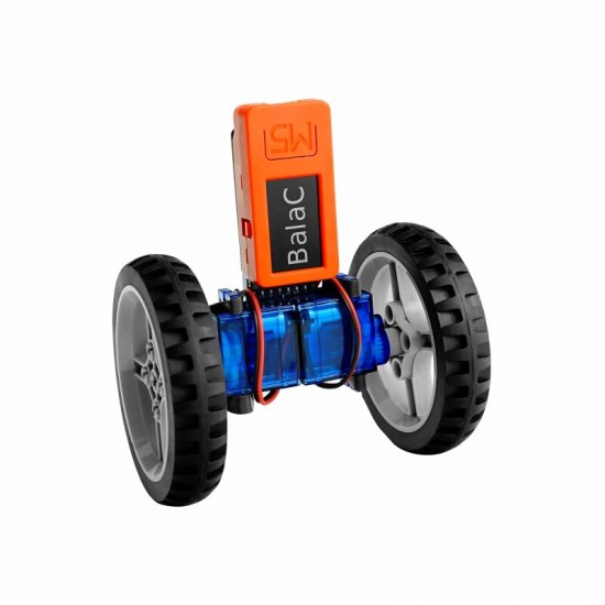 BalaC PLUS Two-wheeled Balance Car PID Programming Learning Smart Car Graphics ESP32-PICO-D4 DIY Self-Balancing Robot Kit