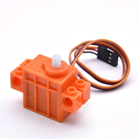 Programmable Servo 270/360 Degrees Compatible with LegoBlocks for Arduino Maker DIY