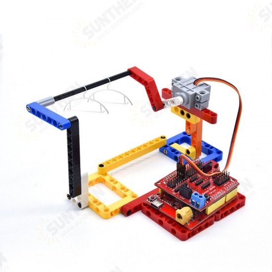 Programmable Servo 270/360 Degrees Compatible with LegoBlocks for Arduino Maker DIY