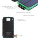 Three-proof Folding Solar Power Bank Custom Outdoor Waterproof Leather Mobile with Camping Lamp