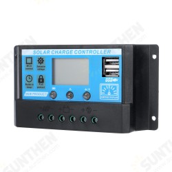 Upgraded 30A 12V/24V Auto Volt/Amp/Temp Display PWM Solar Panel Charge Controller Upgraded 30A 12V/24V Auto Volt/Amp/Temp Display PWM Solar Panel Charge Controller