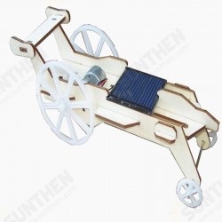 Wooden Toy Solar Lunar Rover Car Unassembled DIY Kit With Solar Panel & Motor Wooden Toy Solar Lunar Rover Car Unassembled DIY Kit With Solar Panel & Motor
