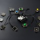 1PCs PH2.0 Cable 3P/4P/6P 20cm Black and White Terminal Line Special for Smart Sensor Module