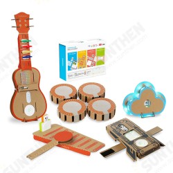 6 In 1 Makeblock STEAM RC Robot Toys Educational Gift Drum Ukulele Bracelet Cloud Xylophone 6 In 1 Makeblock STEAM RC Robot Toys Educational Gift Drum Ukulele Bracelet Cloud Xylophone