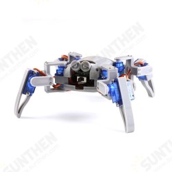 DIY Quadruped Spider Robot Kit STEM Crawling Robot for Programming DIY Quadruped Spider Robot Kit STEM Crawling Robot for Programming